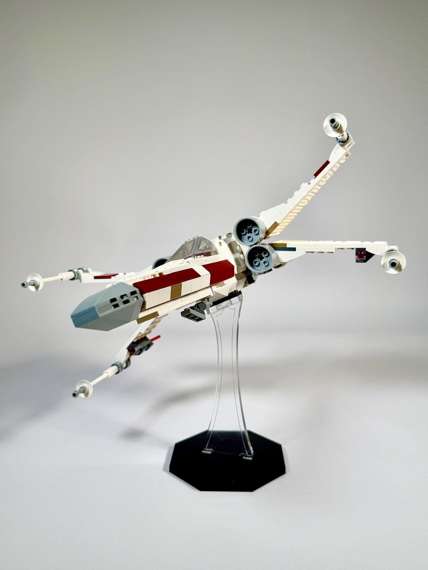 Ship and Vehicle Display Stand for LEGO® Star Wars™ Sets, X-Wing, TIE Fighter, Microfighters and more