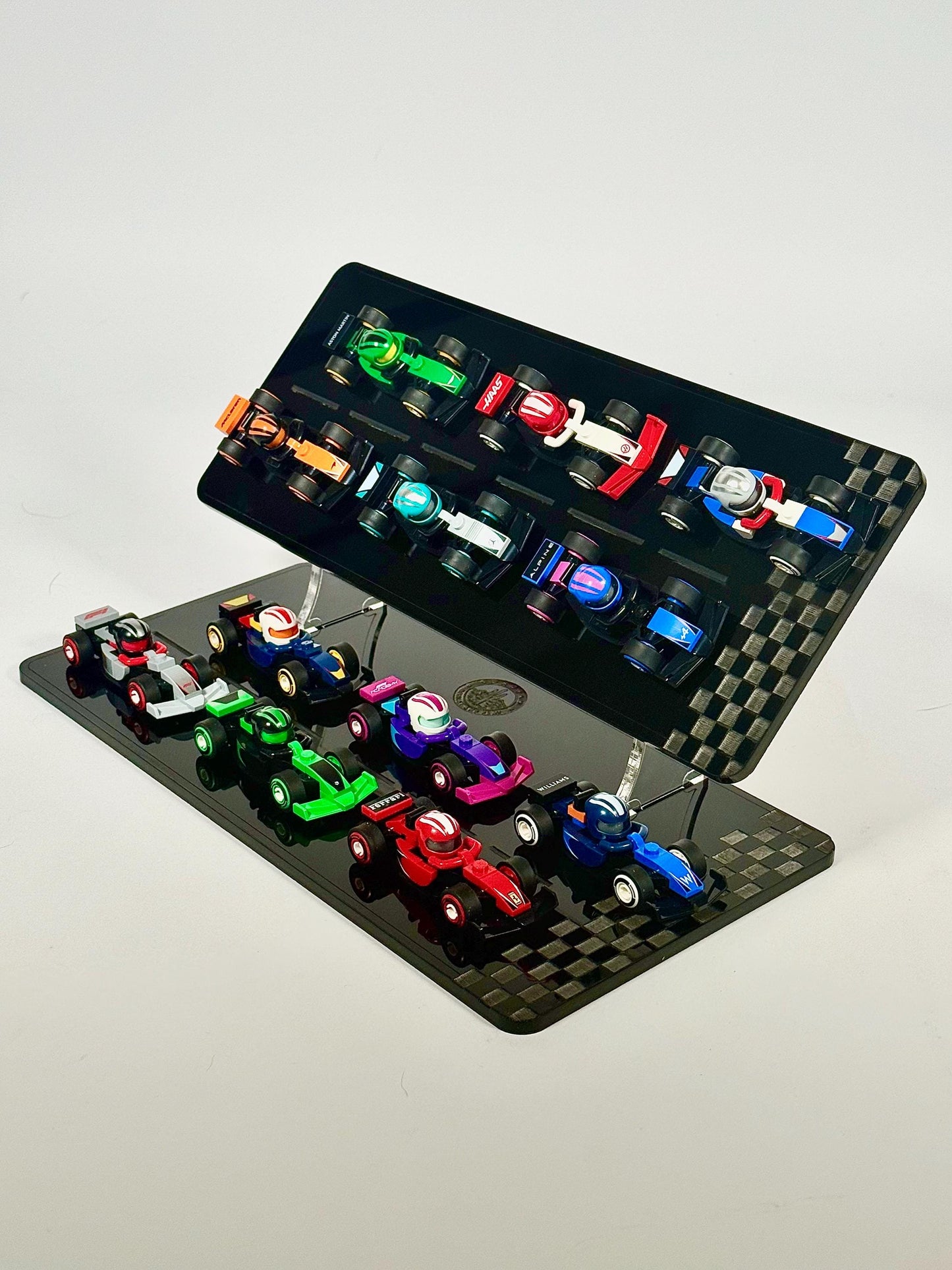 Display Stand for LEGO® F1® Collectible Race Cars