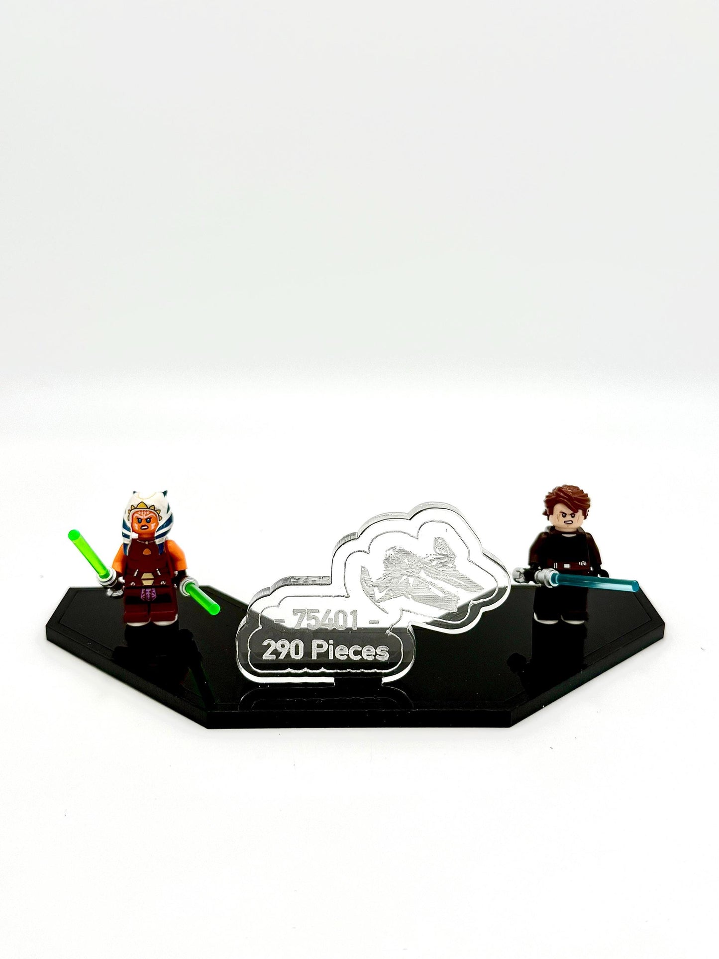 Display Stand for LEGO® set 75401 Ahsok'a Jedi Interceptor