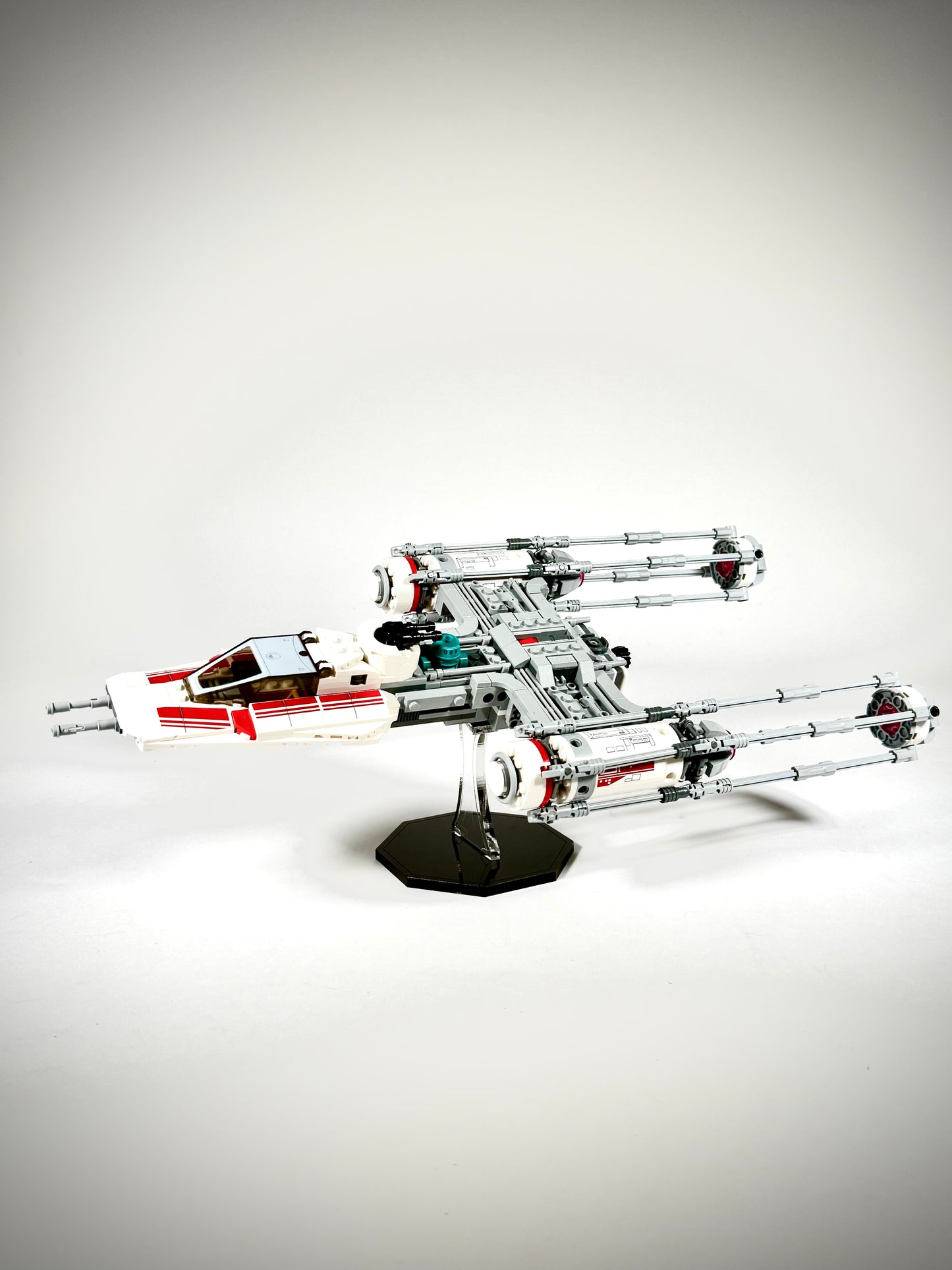 Ship and Vehicle Display Stand for LEGO® Star Wars™ Sets, X-Wing, TIE Fighter, Microfighters and more