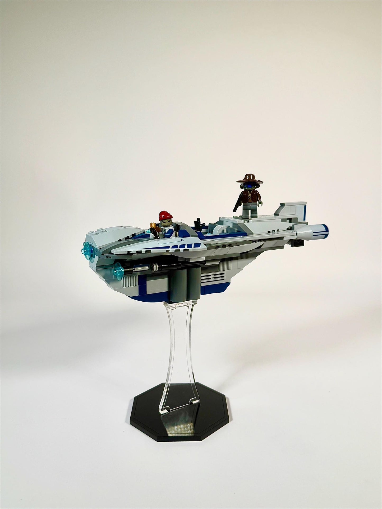 Ship and Vehicle Display Stand for LEGO® Star Wars™ Sets, X-Wing, TIE Fighter, Microfighters and more
