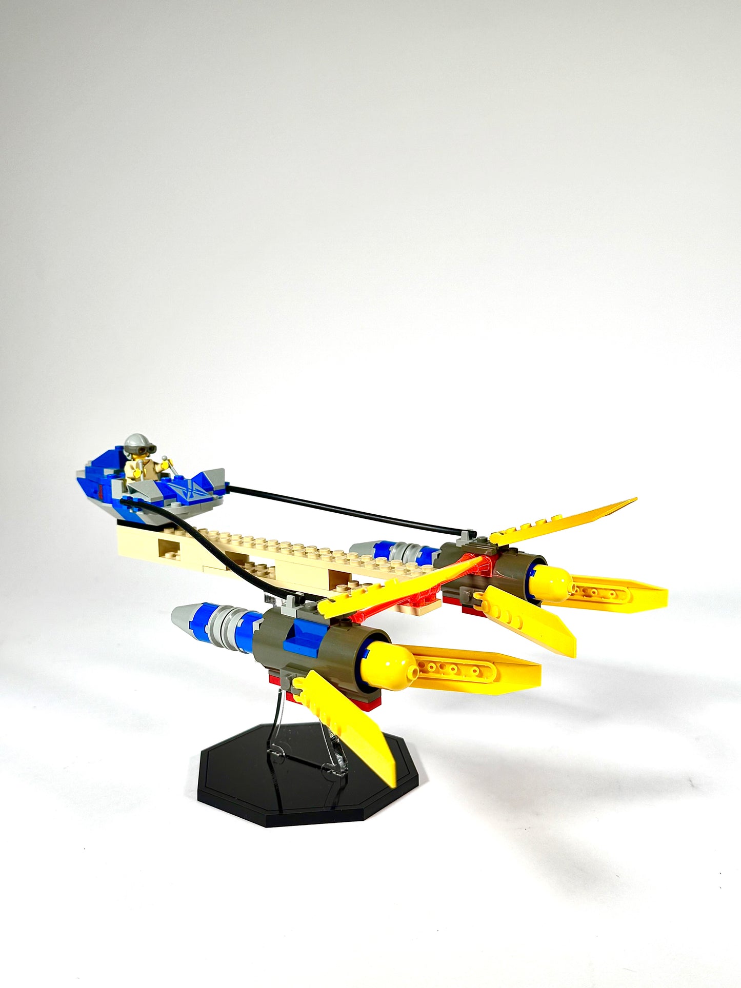 Ship and Vehicle Display Stand for LEGO® Star Wars™ Sets, X-Wing, TIE Fighter, Microfighters and more