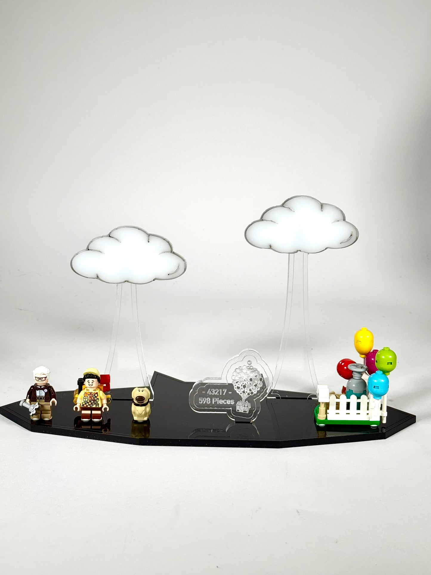 Display Stand designed for LEGO® Up House (43217)