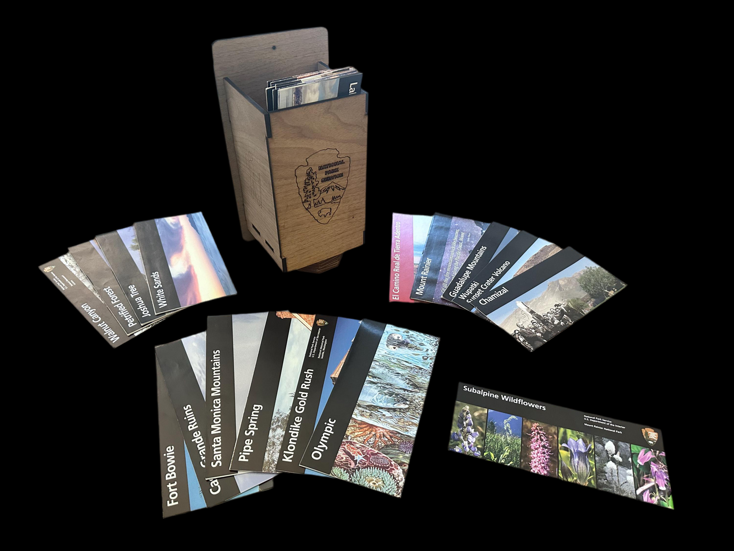 National Park Service Brochure and Map Holder Display