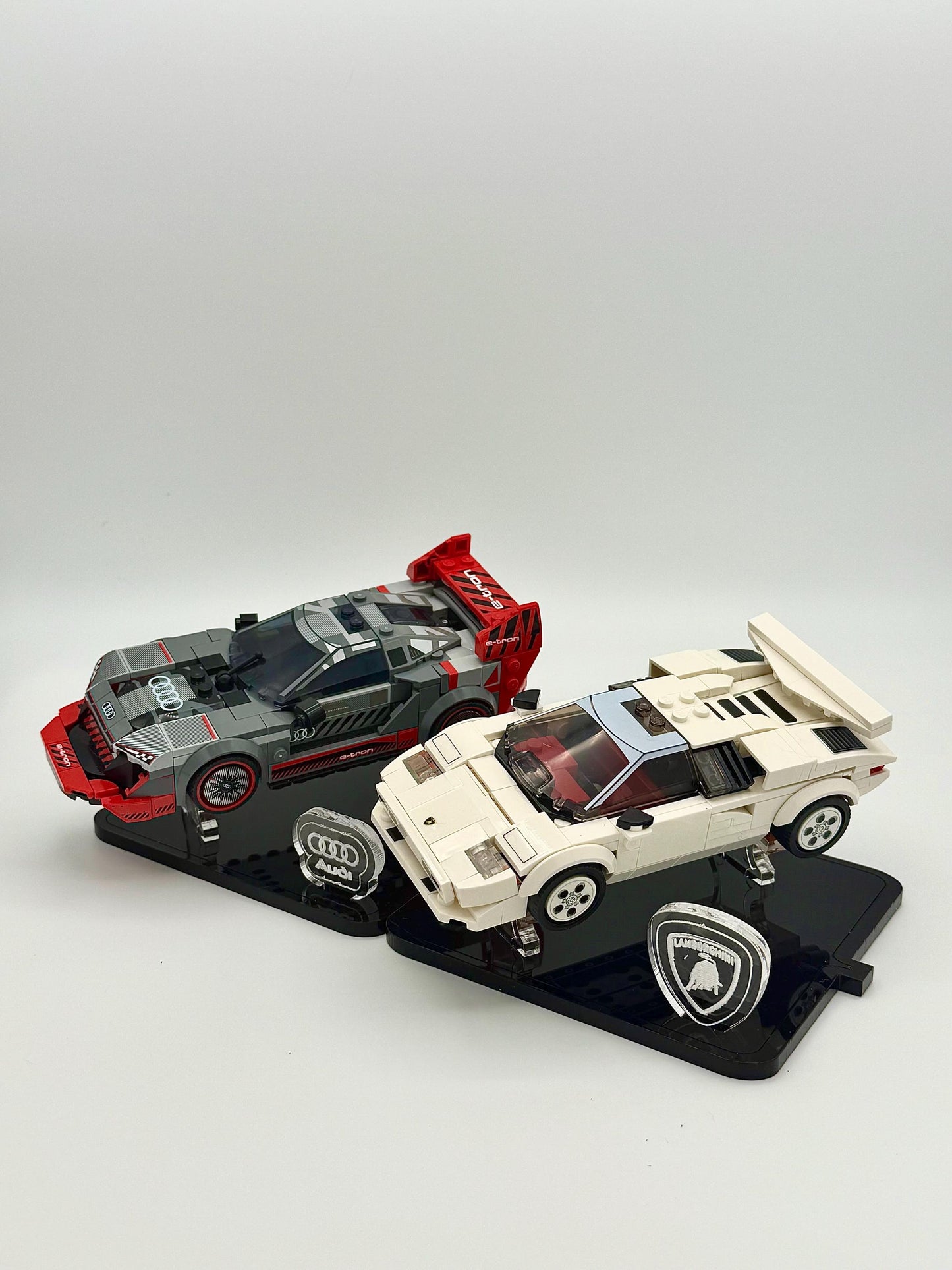 Display Stand for LEGO® Speed Champions Lamborghini Countach Set # 76908
