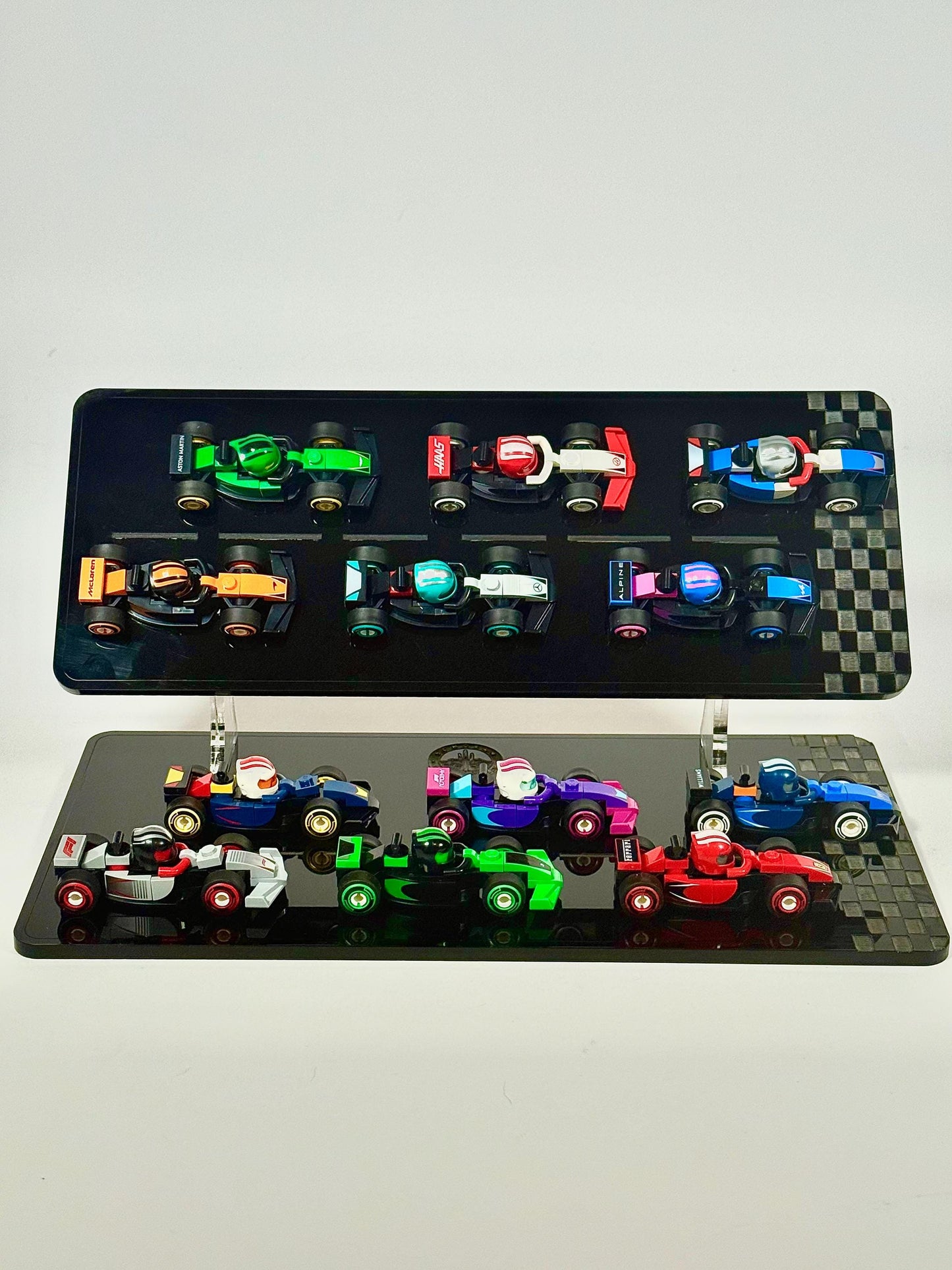 Display Stand for LEGO® F1® Collectible Race Cars