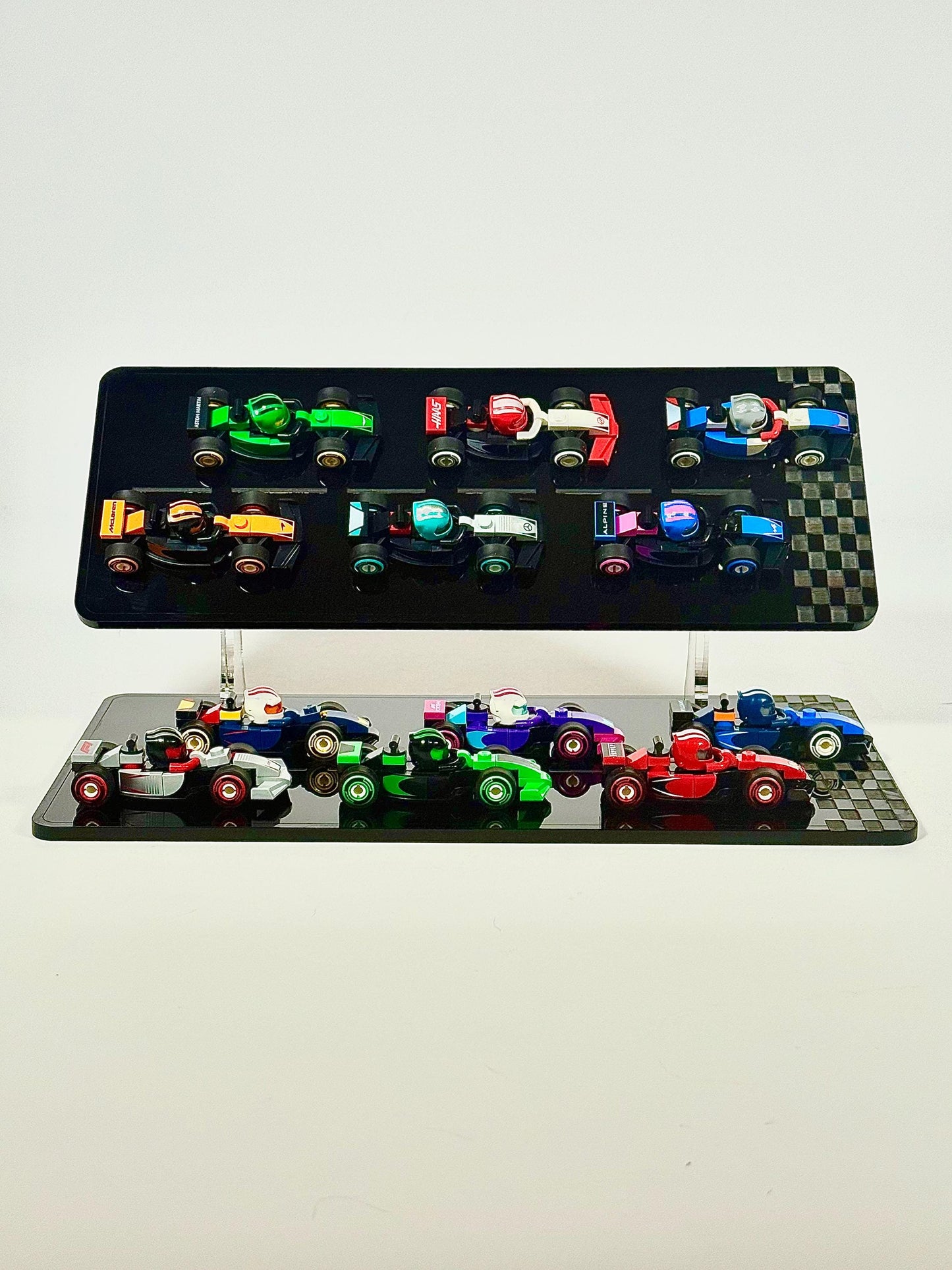 Display Stand for LEGO® F1® Collectible Race Cars