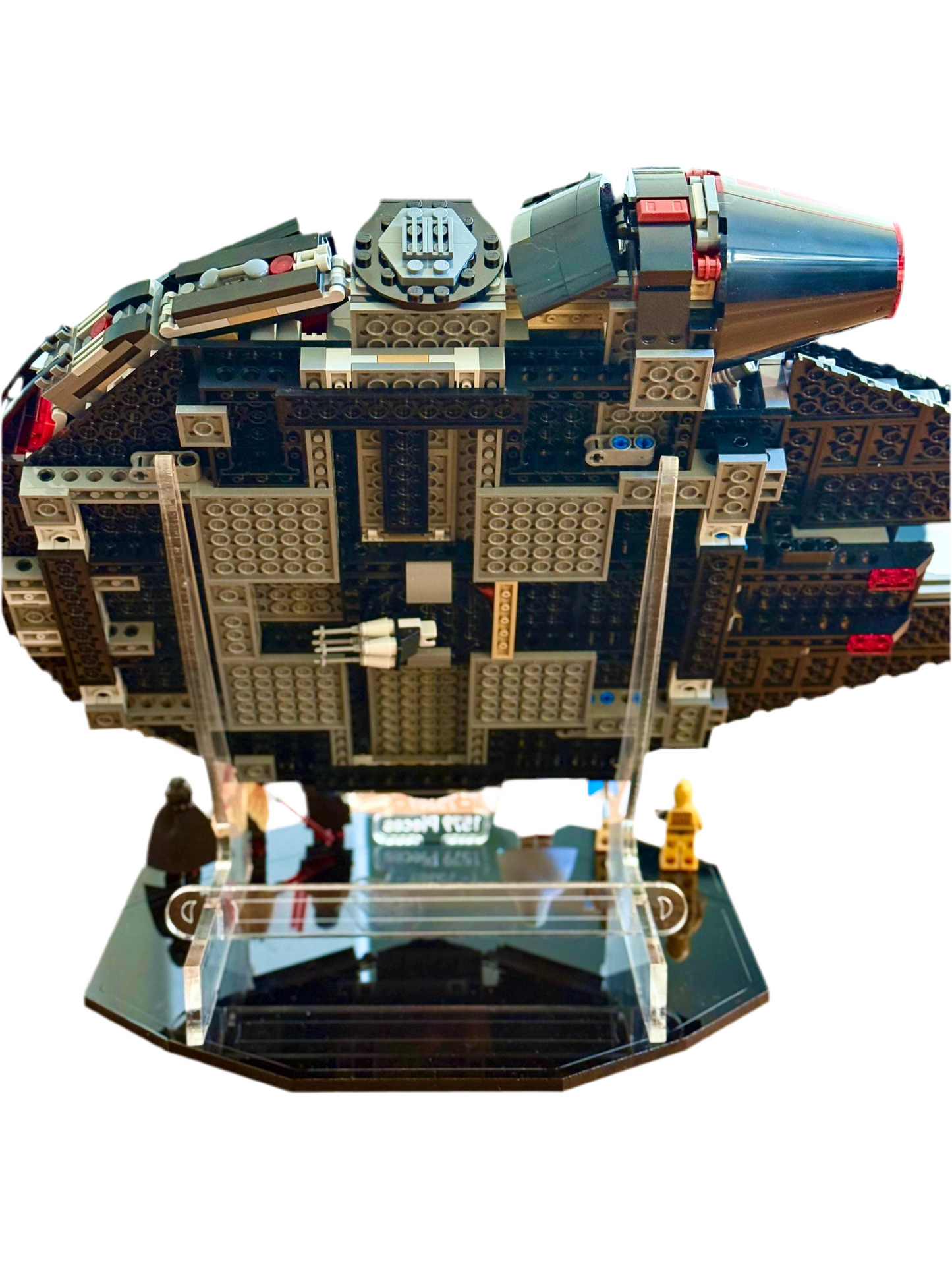 Display Stand designed for LEGO® Star Wars The Dark Falcon (75389)