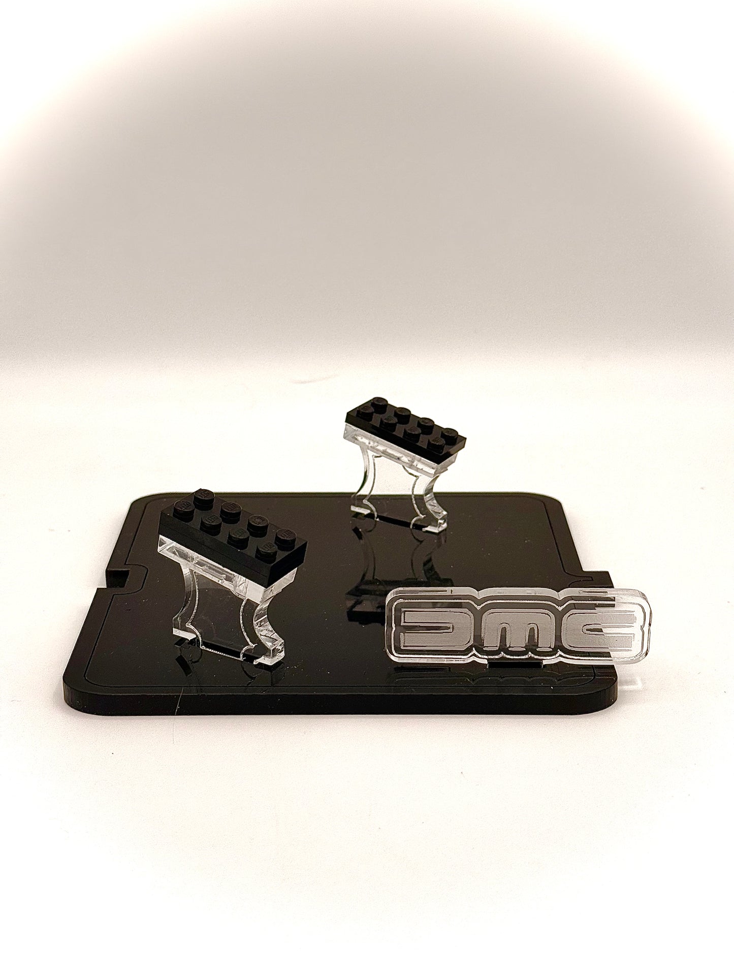 Display Stand for LEGO® Back to the Future’s Time Machine Speed Champions Car Set# 77256