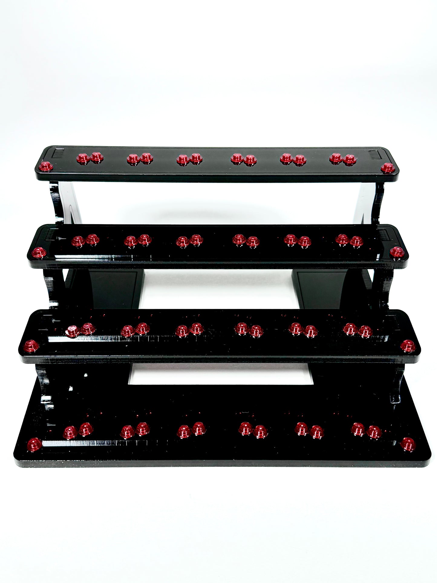 24 Minifigure Display Stand for Lego® Minifigures In Black Acrylic
