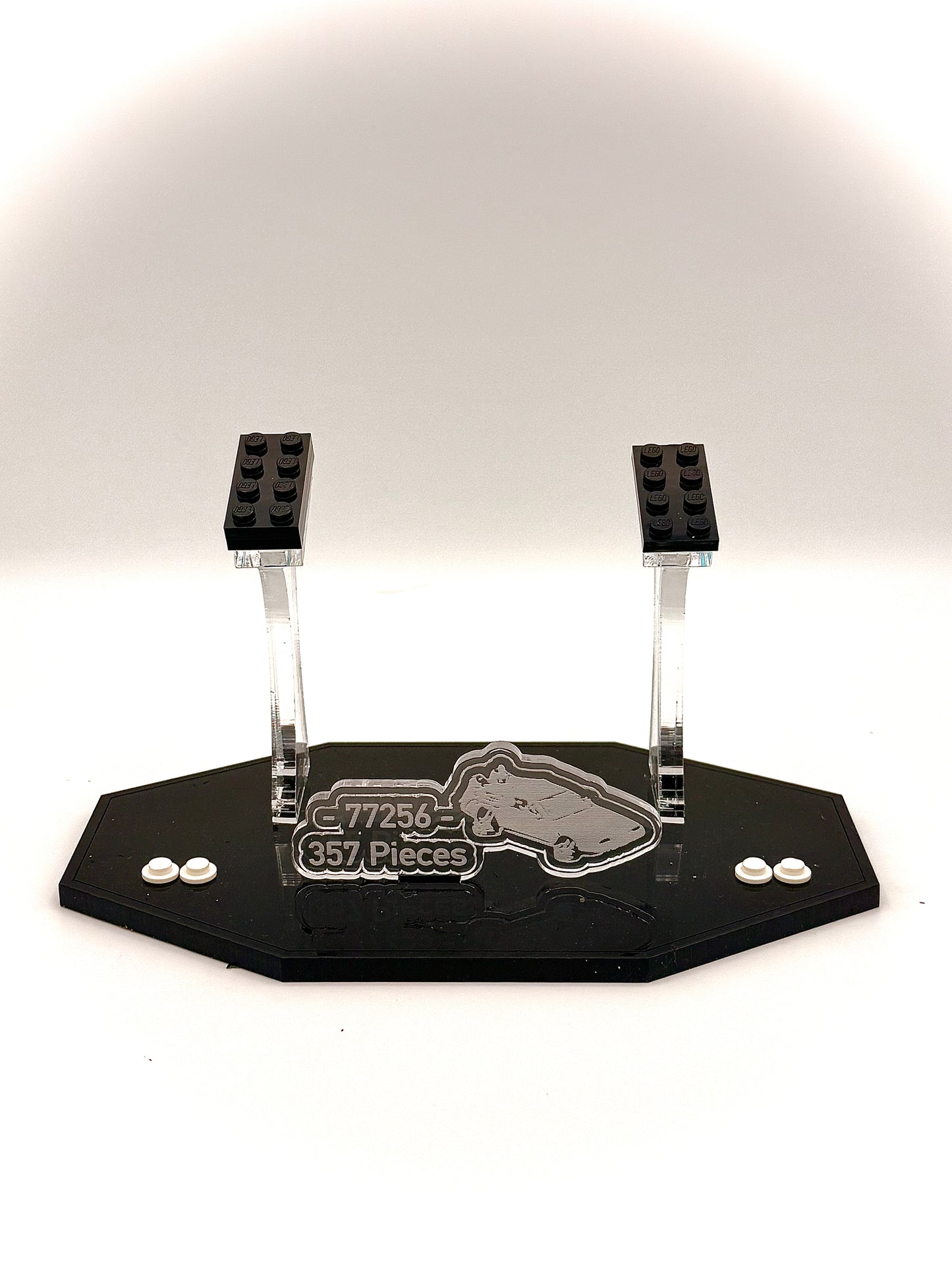 Display Stand for the LEGO® Back to the Future’s Time Machine Speed Champions series set #77256