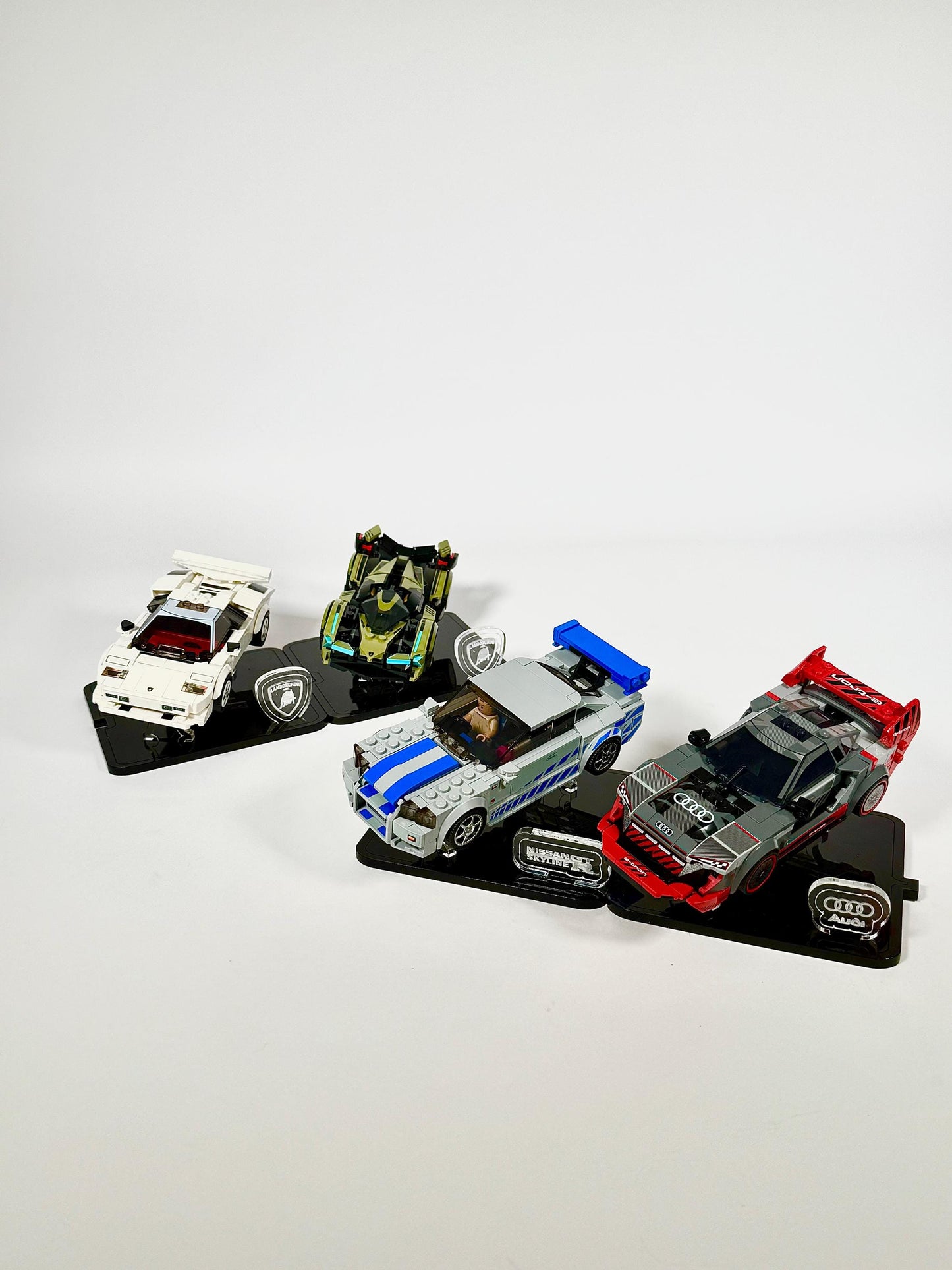 Display Stand for LEGO® Lamborghini Lambo V12 Vision GT Super Car Set# 76923