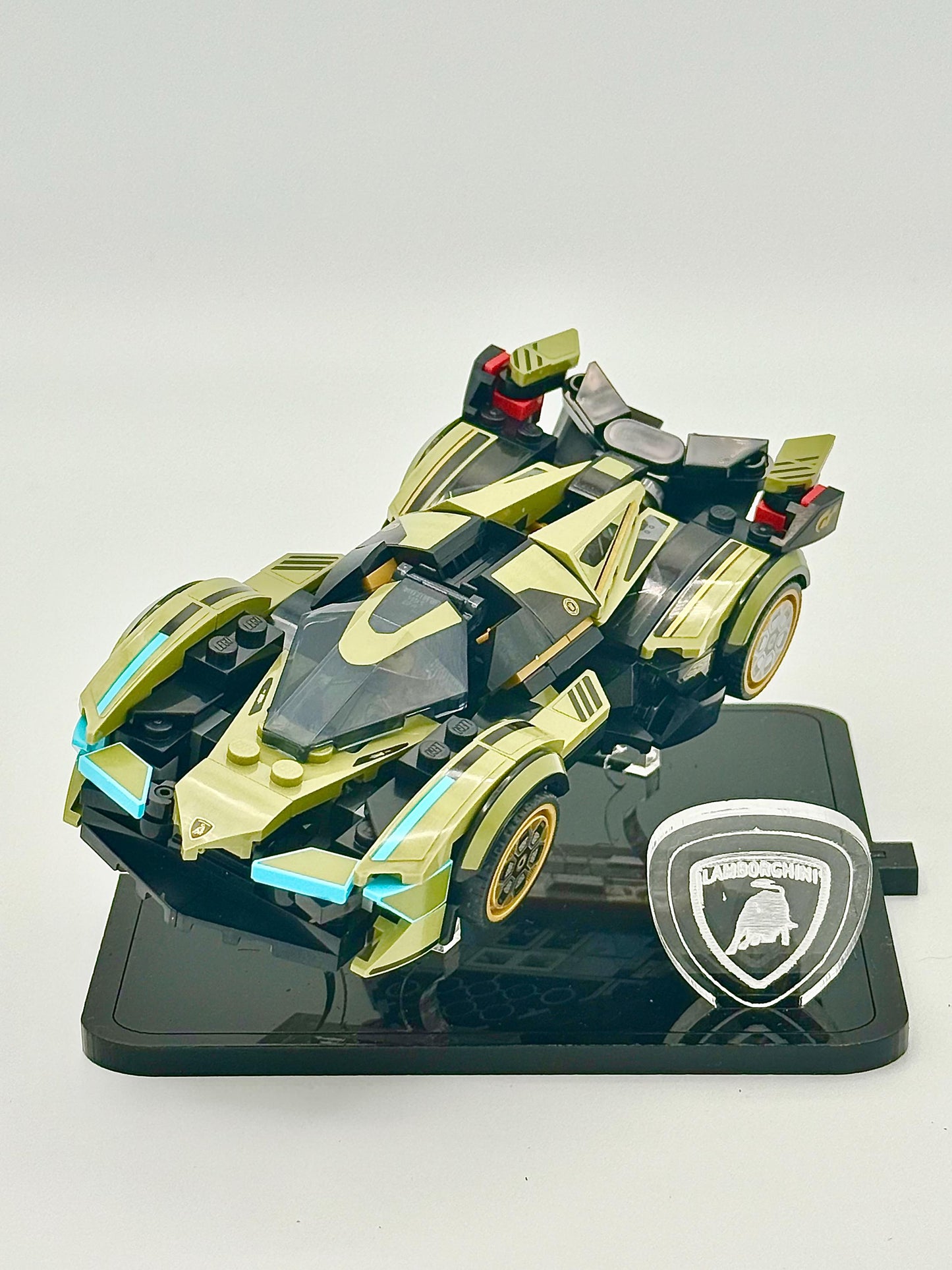 Display Stand for LEGO® Lamborghini Lambo V12 Vision GT Super Car Set# 76923