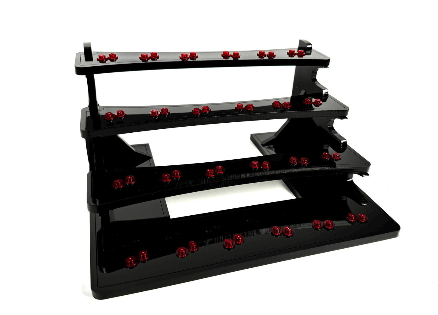24 Minifigure Display Stand for Lego® Minifigures In Black Acrylic