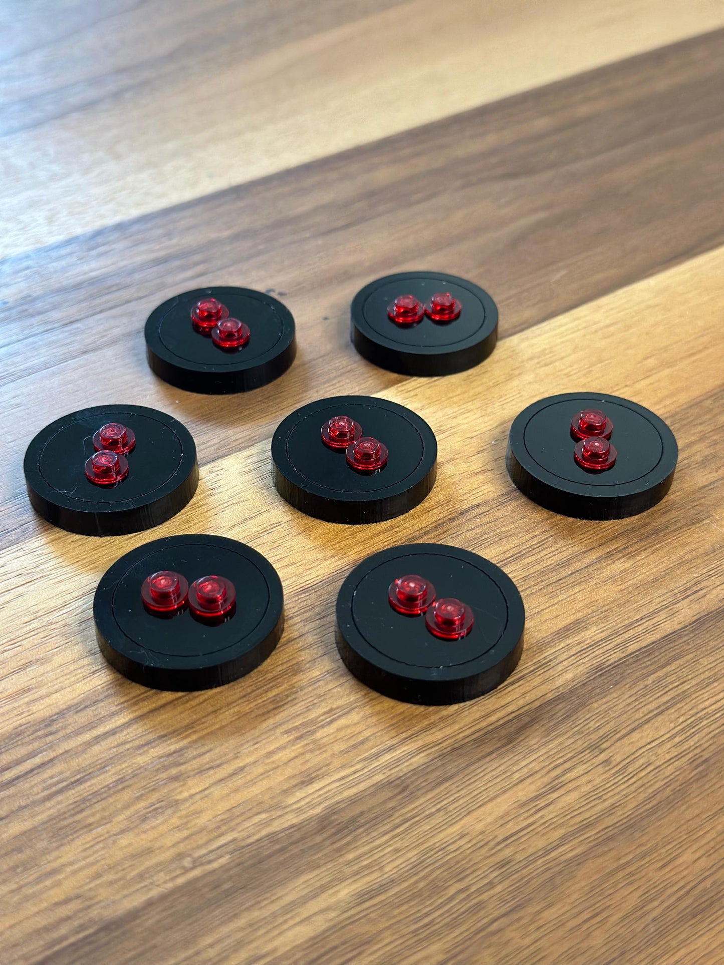Minifigure Slider Display Stand Multipack "Dark Sliders"