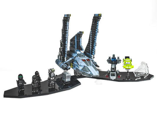 Display Stand designed for LEGO® Bad Batch Attack Shuttle - Marauder (75314)