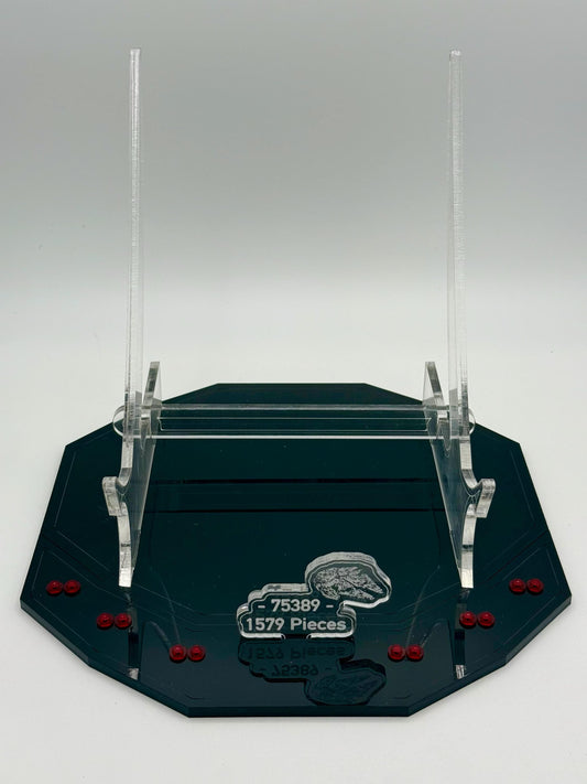 Display Stand designed for LEGO® Star Wars The Dark Falcon (75389)