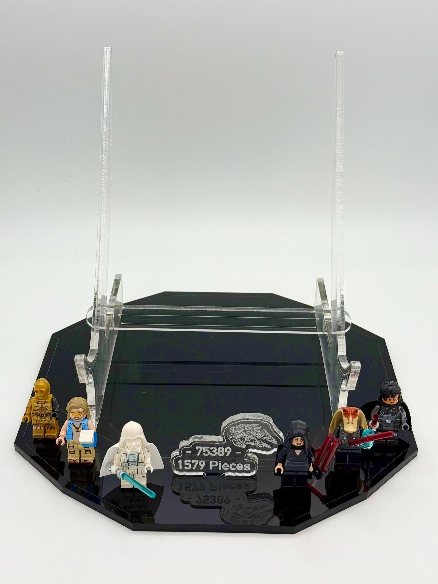 Display Stand designed for LEGO® Star Wars The Dark Falcon (75389)