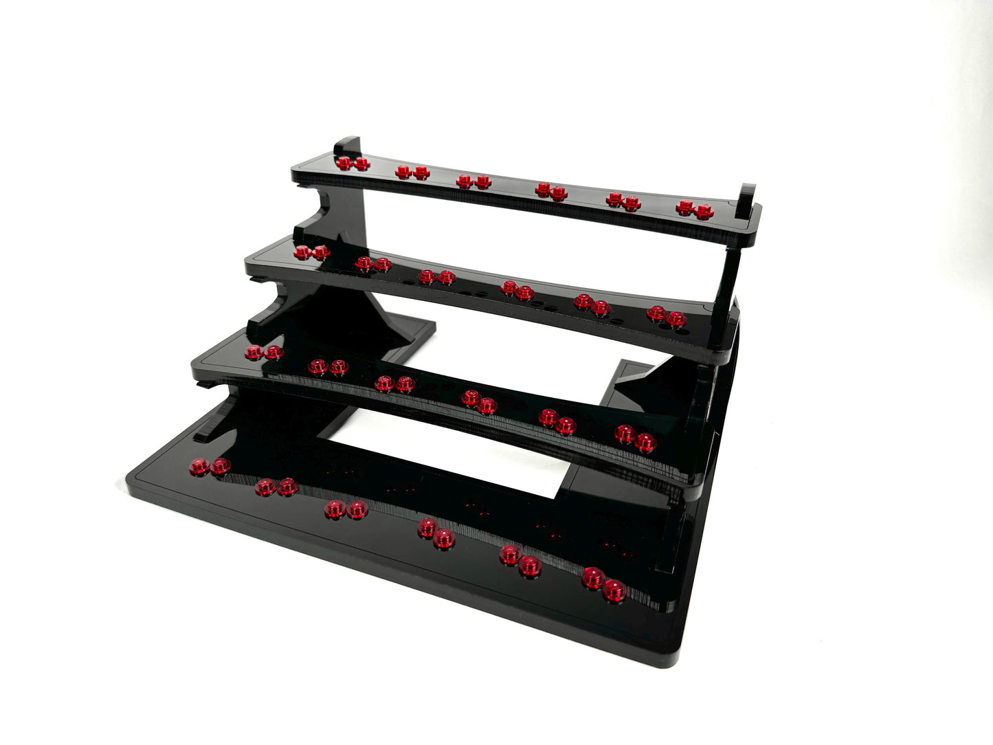 24 Minifigure Display Stand for Lego® Minifigures In Black Acrylic