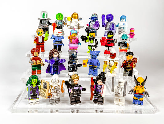 24 Minifigure Display Stand for Lego®