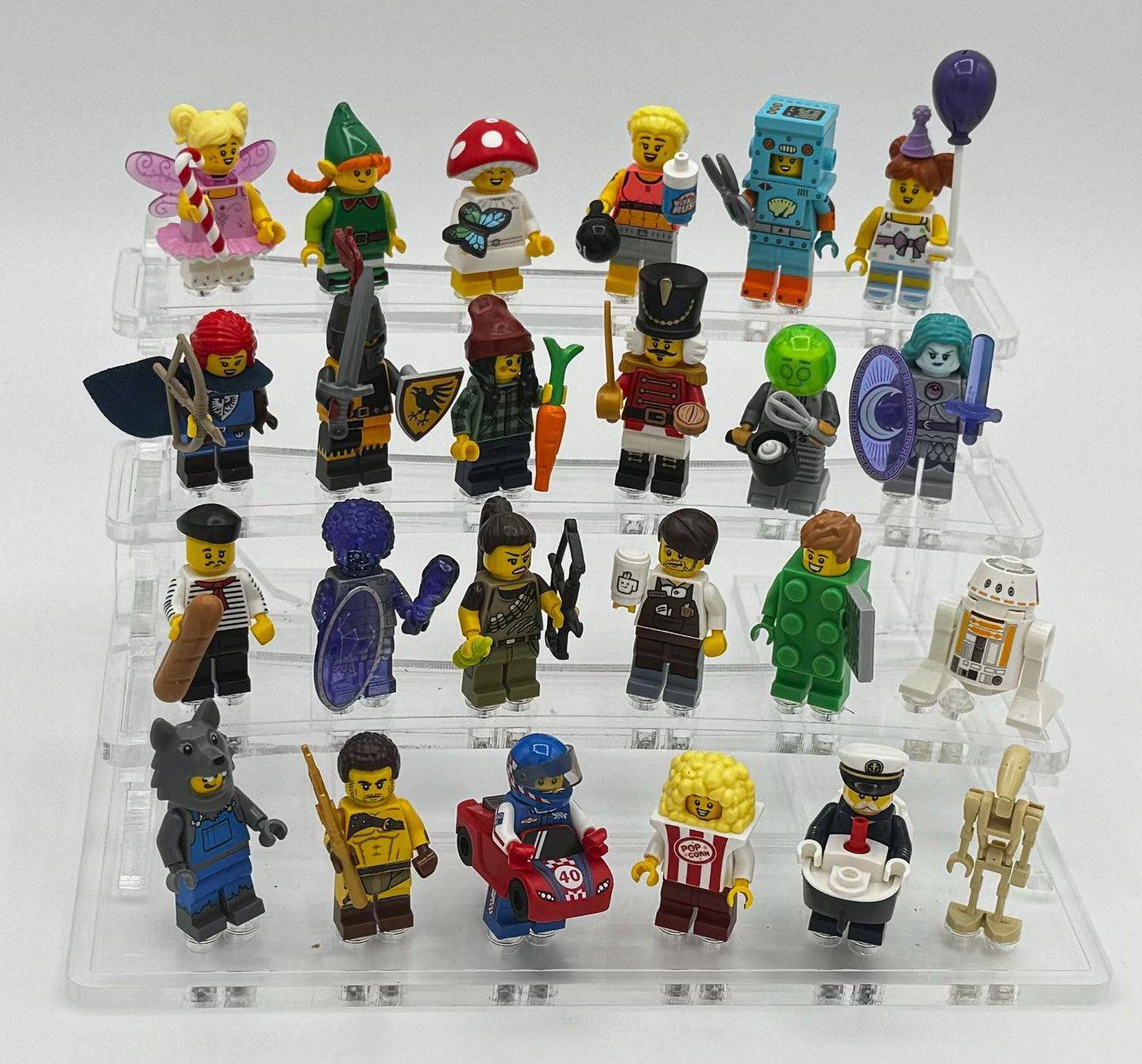 24 Minifigure Display Stand for Lego®