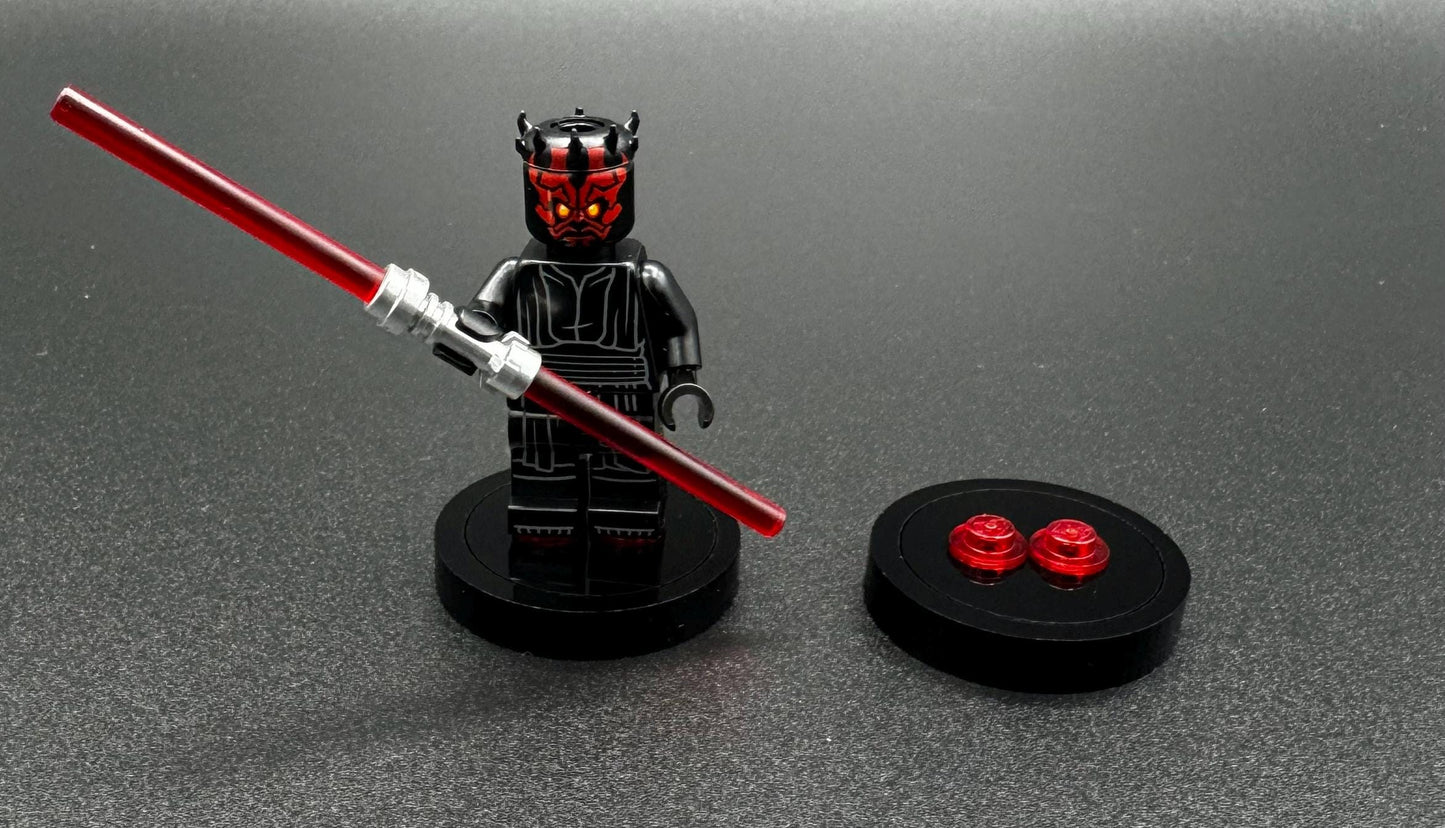 Minifigure Slider Display Stand Multipack "Dark Sliders"
