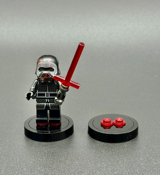 Minifigure Slider Display Stand Multipack "Dark Sliders"