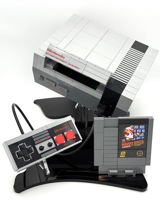 Display Stand designed for LEGO® Nintendo Entertainment System Set# 71374