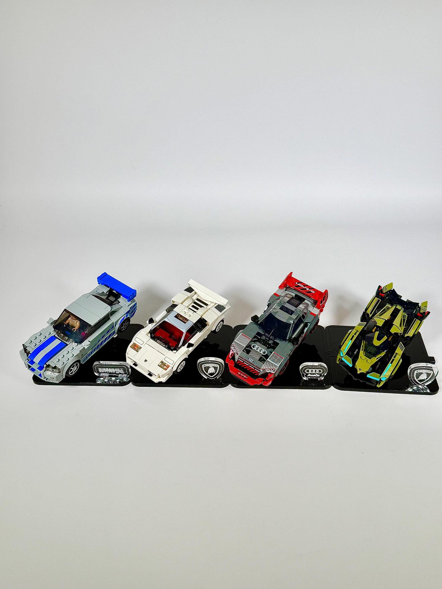 Display Stand for LEGO® Lamborghini Lambo V12 Vision GT Super Car Set# 76923