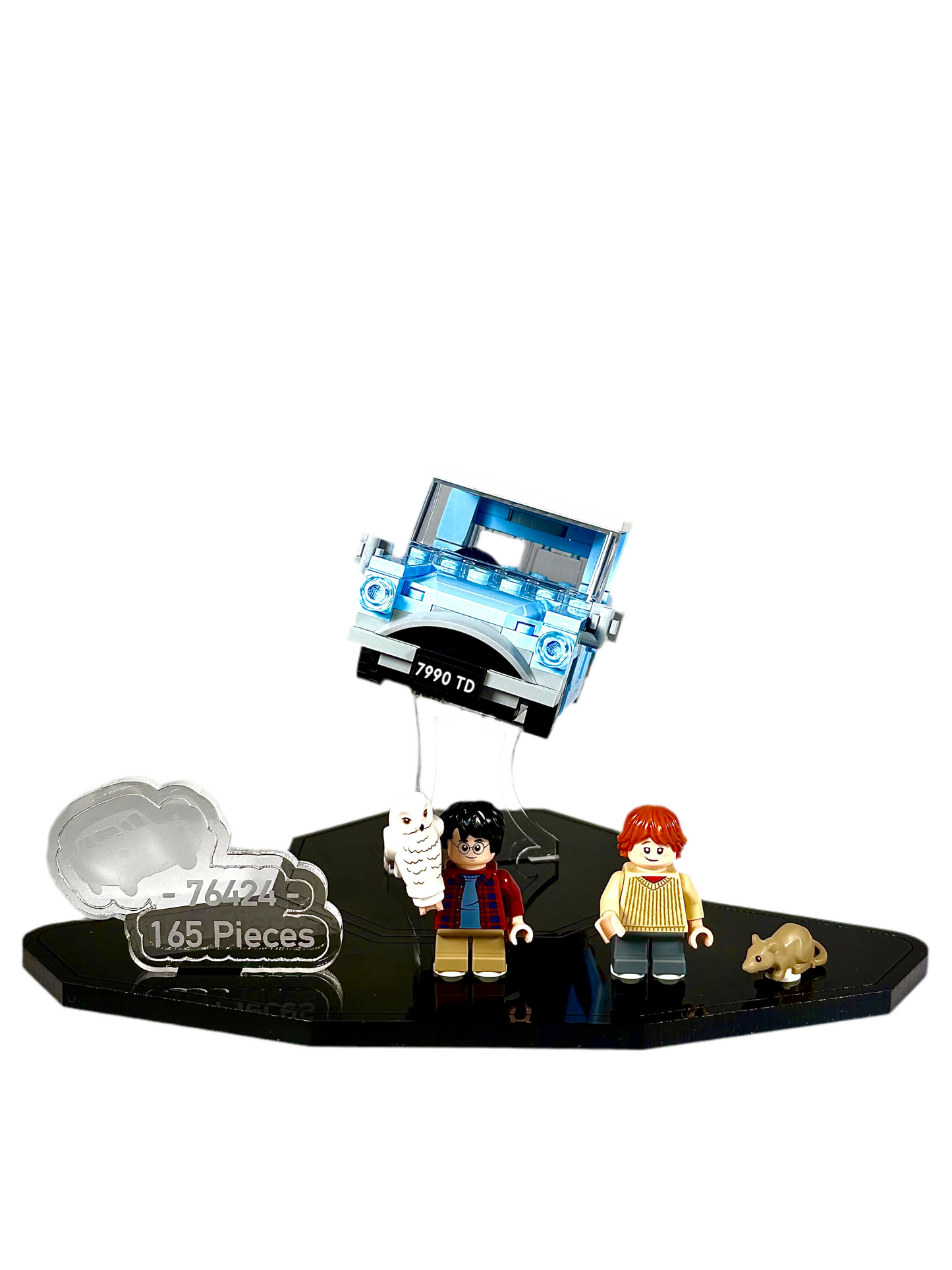 Display Stand designed for LEGO® Harry Potter Flying Ford Anglia™ 76424