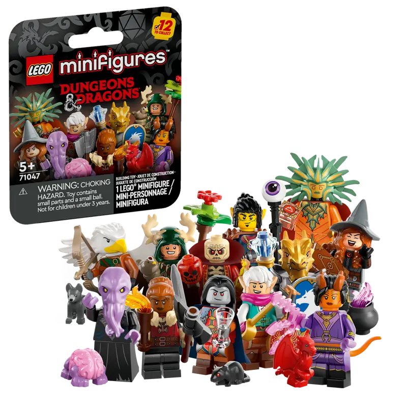 Dungeons & Dragons® Minifigures Series Full Set of 12 New In Box