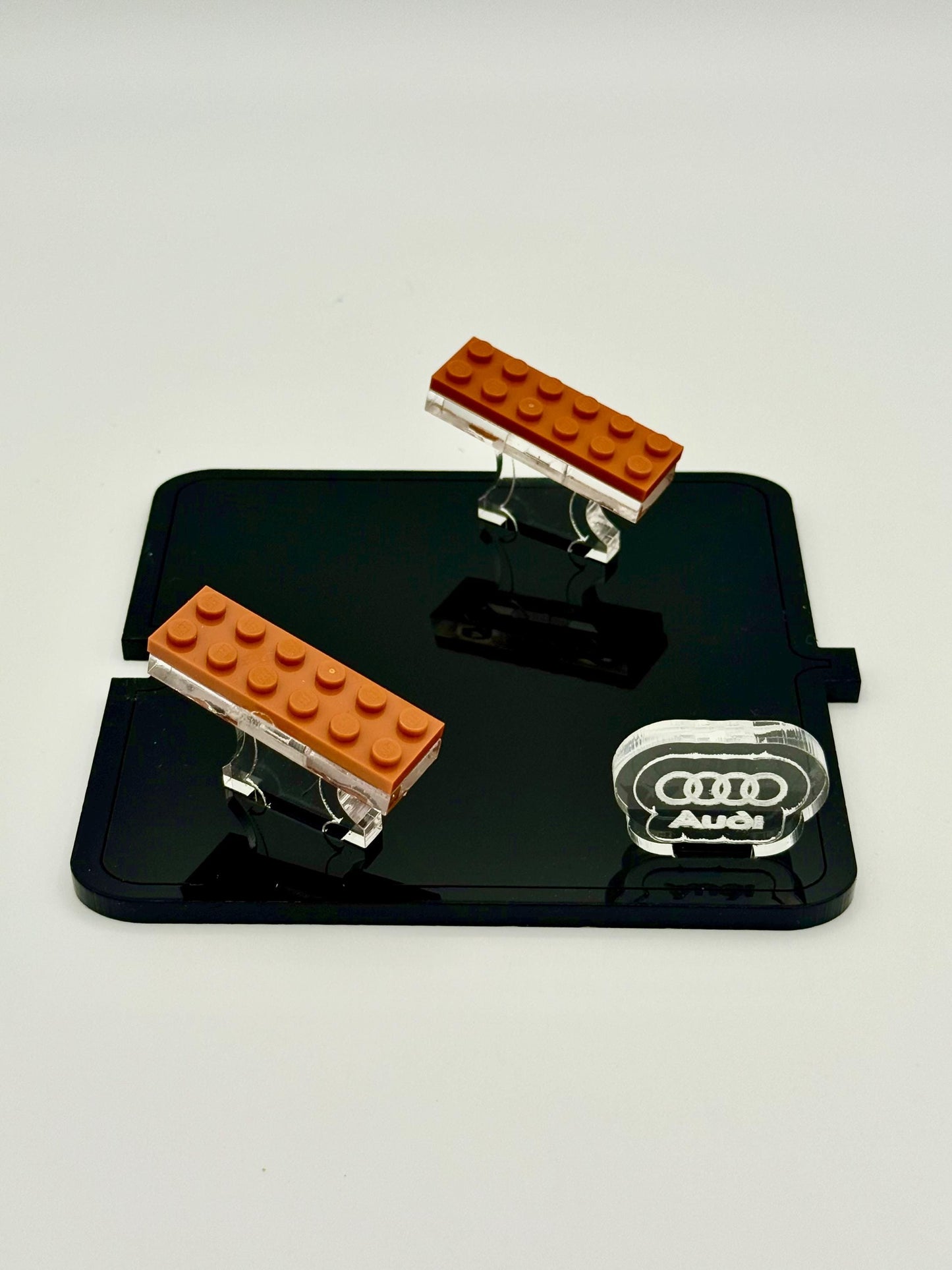 Display Stand for LEGO® Speed Champions Audi S1 e-tron quattro Race Car Set 76921