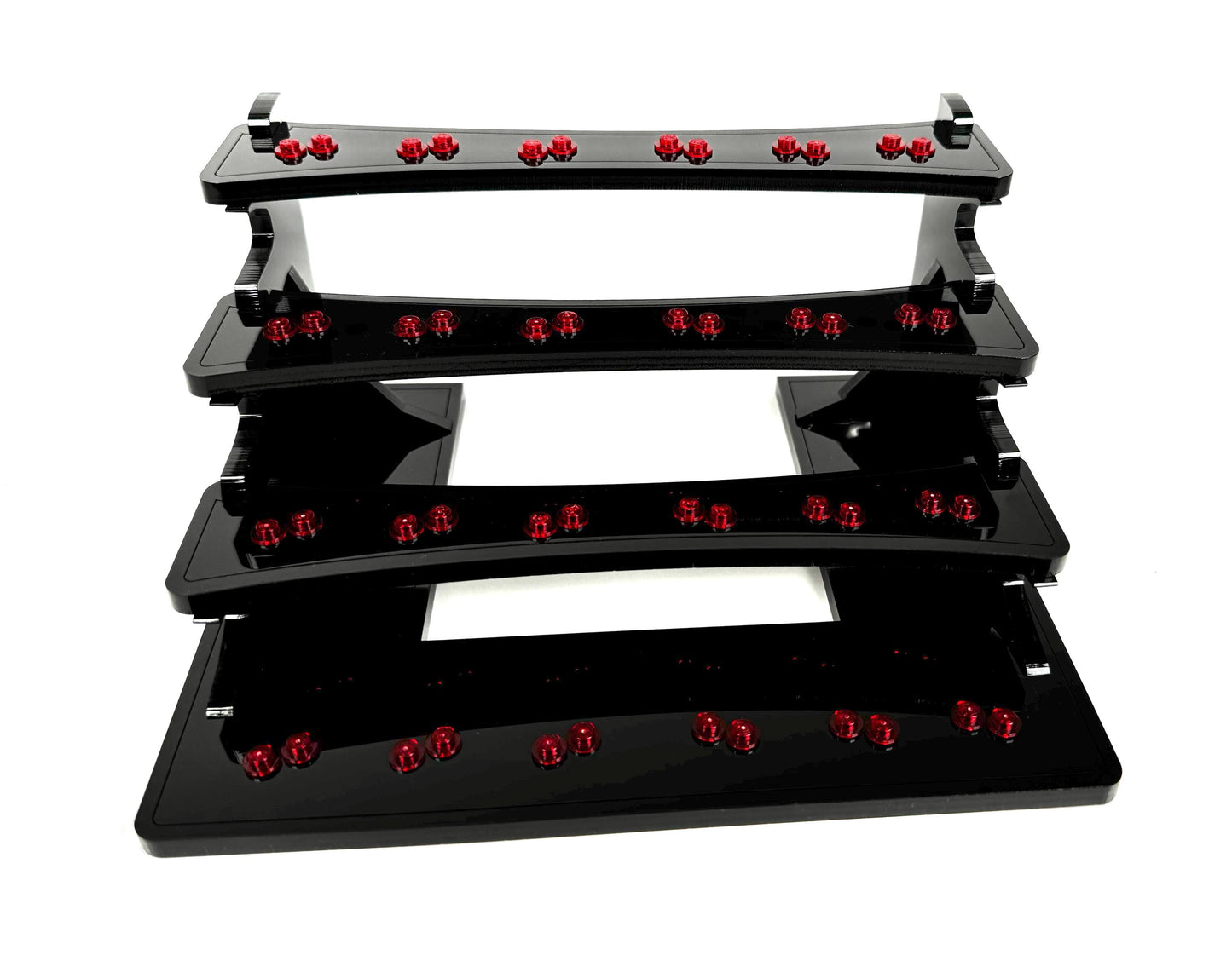 24 Minifigure Display Stand for Lego® Minifigures In Black Acrylic
