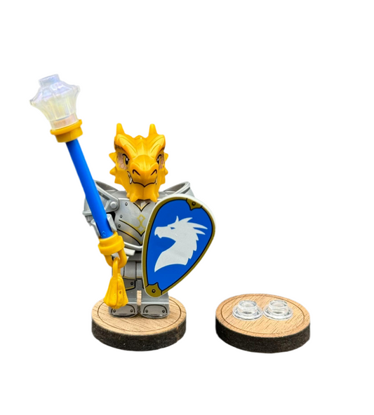 Wooden Gaming Minifigure Sliders for Lego Minifigures