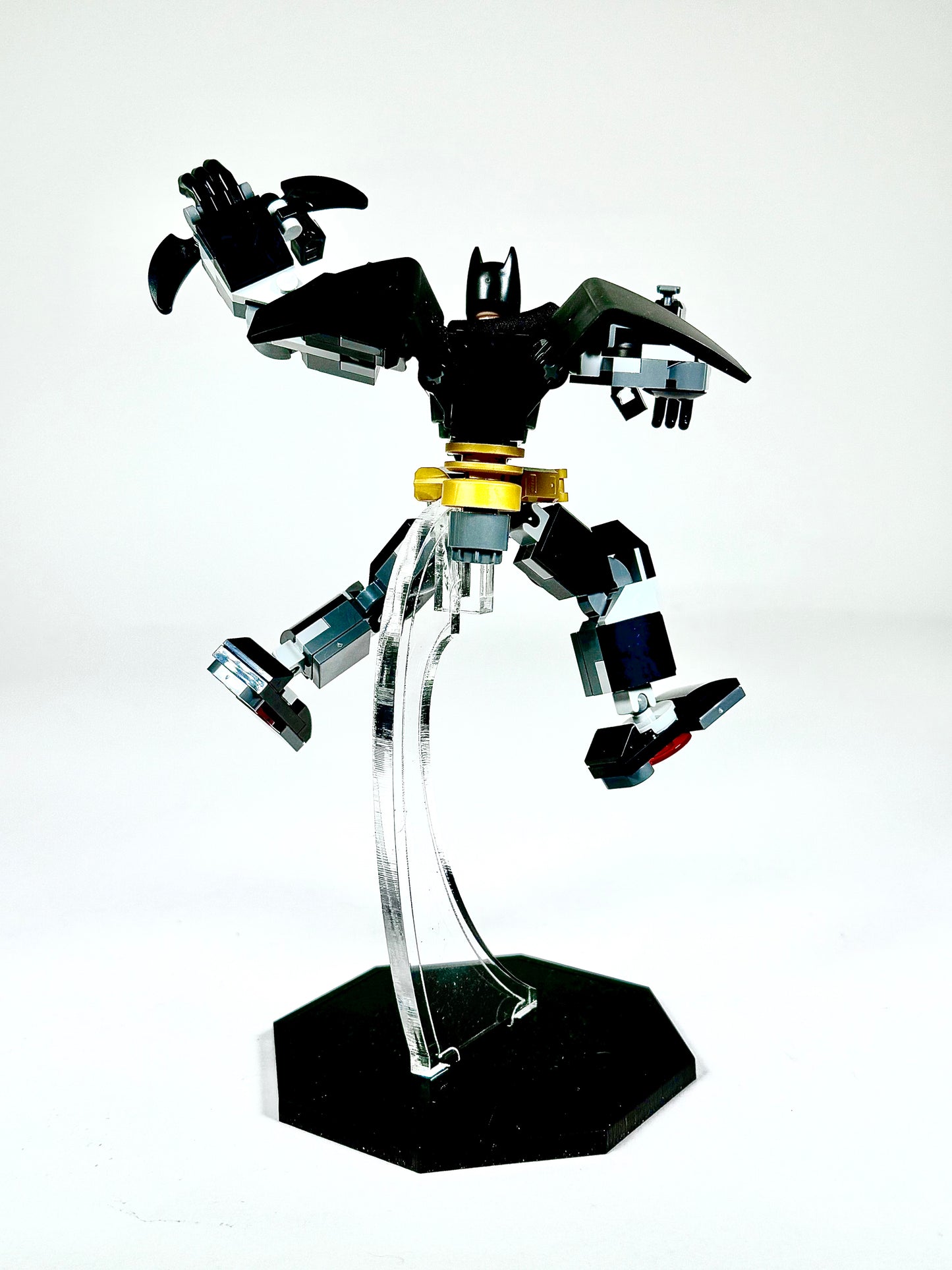 Universal Display Stand for LEGO® Mechs – Dynamic Action Pose Support