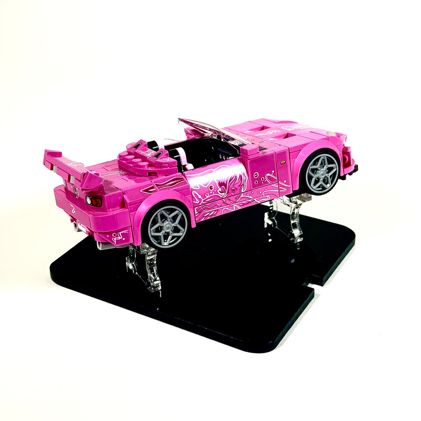 Display Stand for LEGO® 2 Fast 2 Furious Honda S2000 Set# 77241