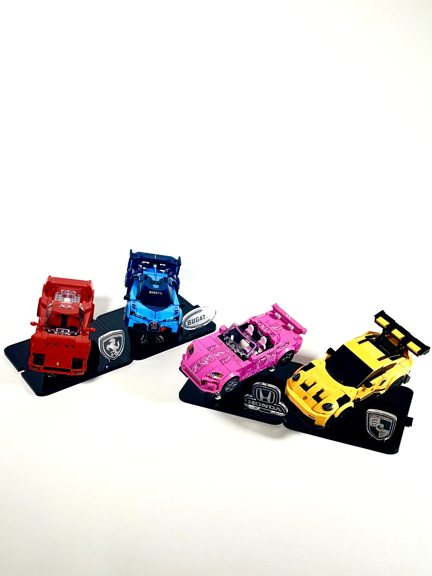 Display Stand for LEGO® Ferrari F40 Supercar Set# 76934