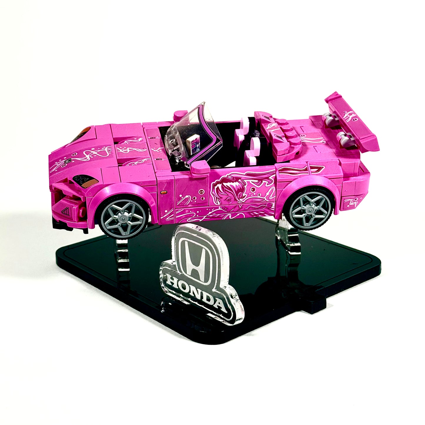Display Stand for LEGO® 2 Fast 2 Furious Honda S2000 Set# 77241