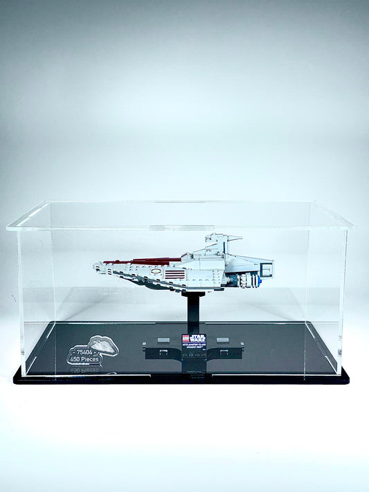 Display Case for LEGO® Star Wars  Acclamator-Class Assault Ship™– Set 75404