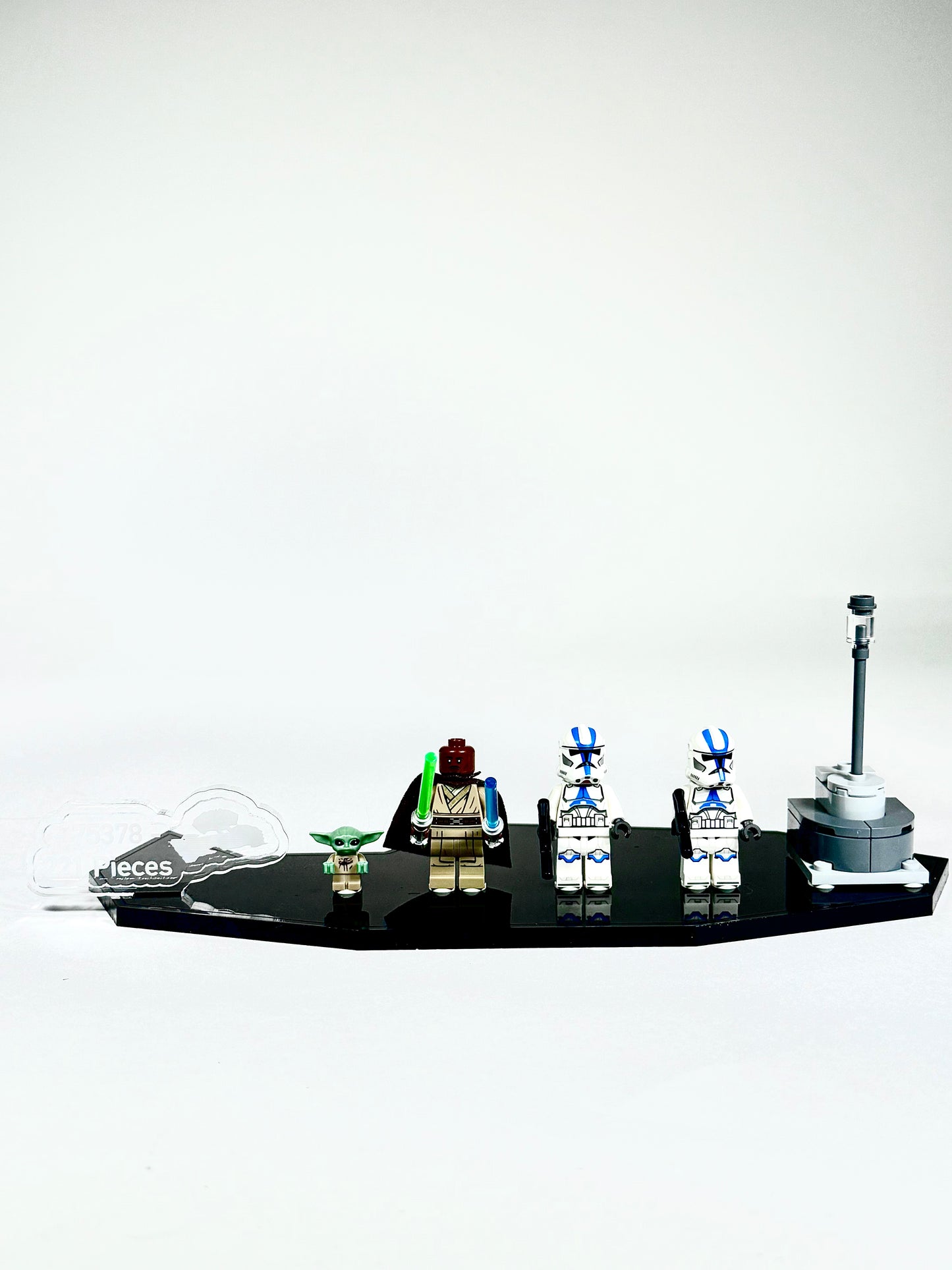 Display Stand for LEGO® Star Wars BARC Speeder™ Escape – Set 75378