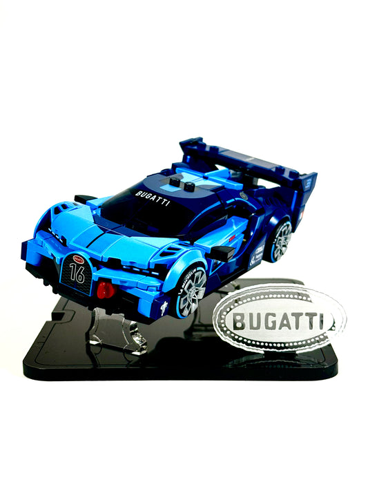 Display Stand for LEGO® Bugatti Vision GT Hyper Sports Car Set# 77253