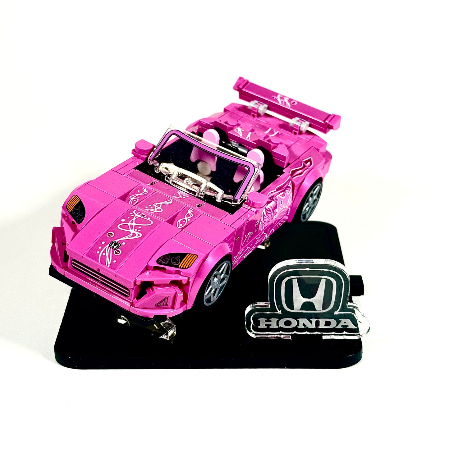 Display Stand for LEGO® 2 Fast 2 Furious Honda S2000 Set# 77241