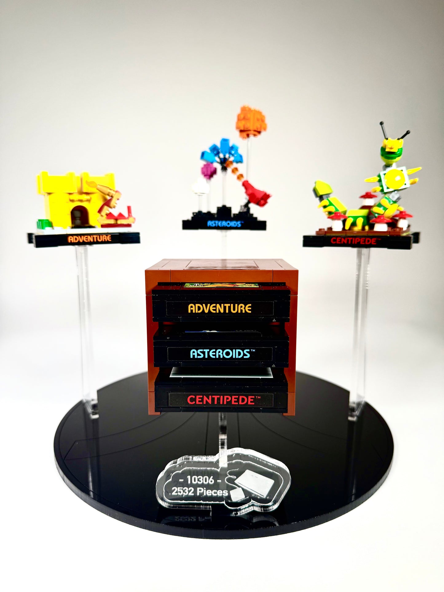 Display Stand for LEGO® Set 10306 Atari 2600