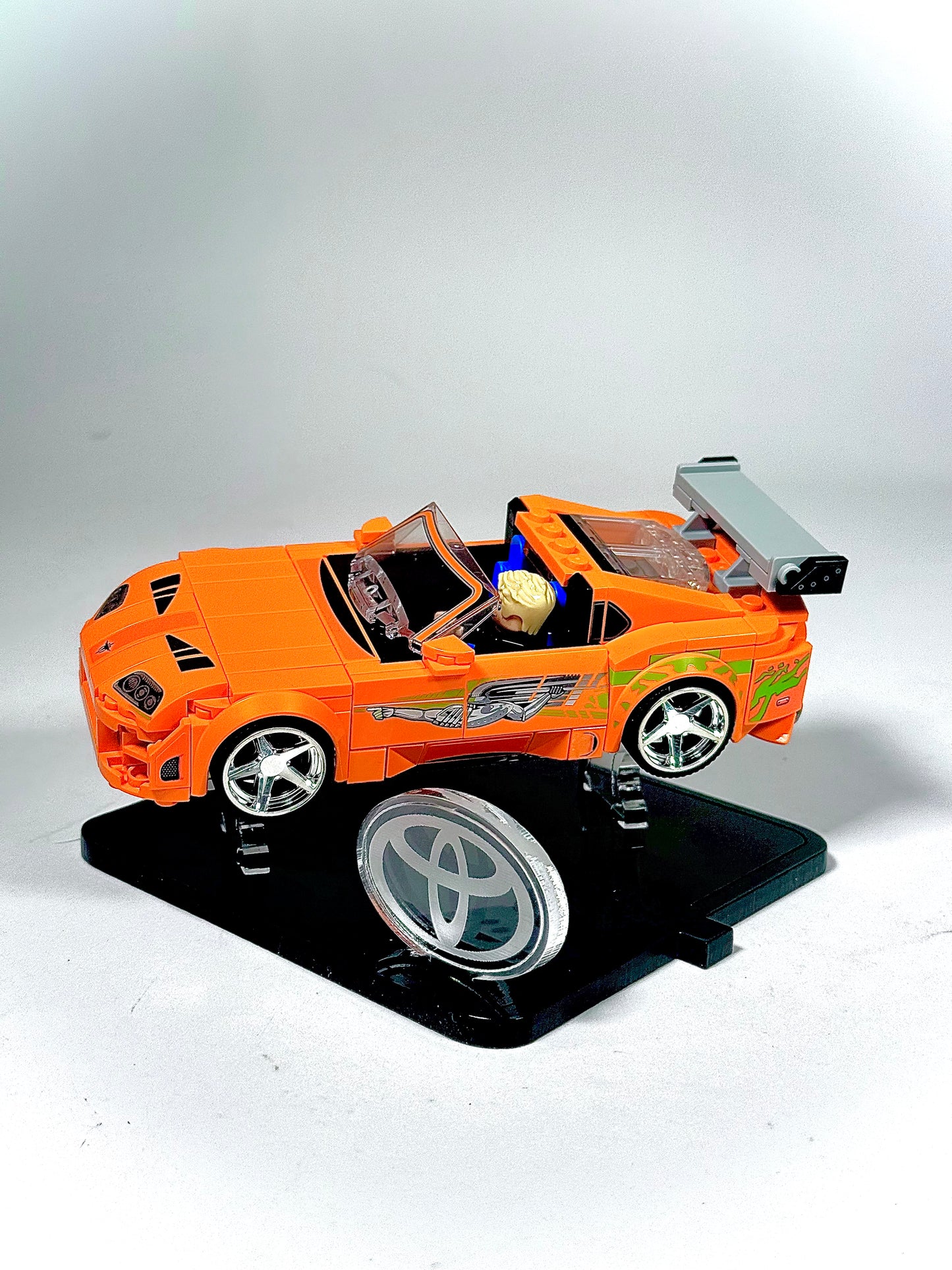Display Stand for LEGO® The Fast and The Furious Toyota Supra MK4 Set# 77260