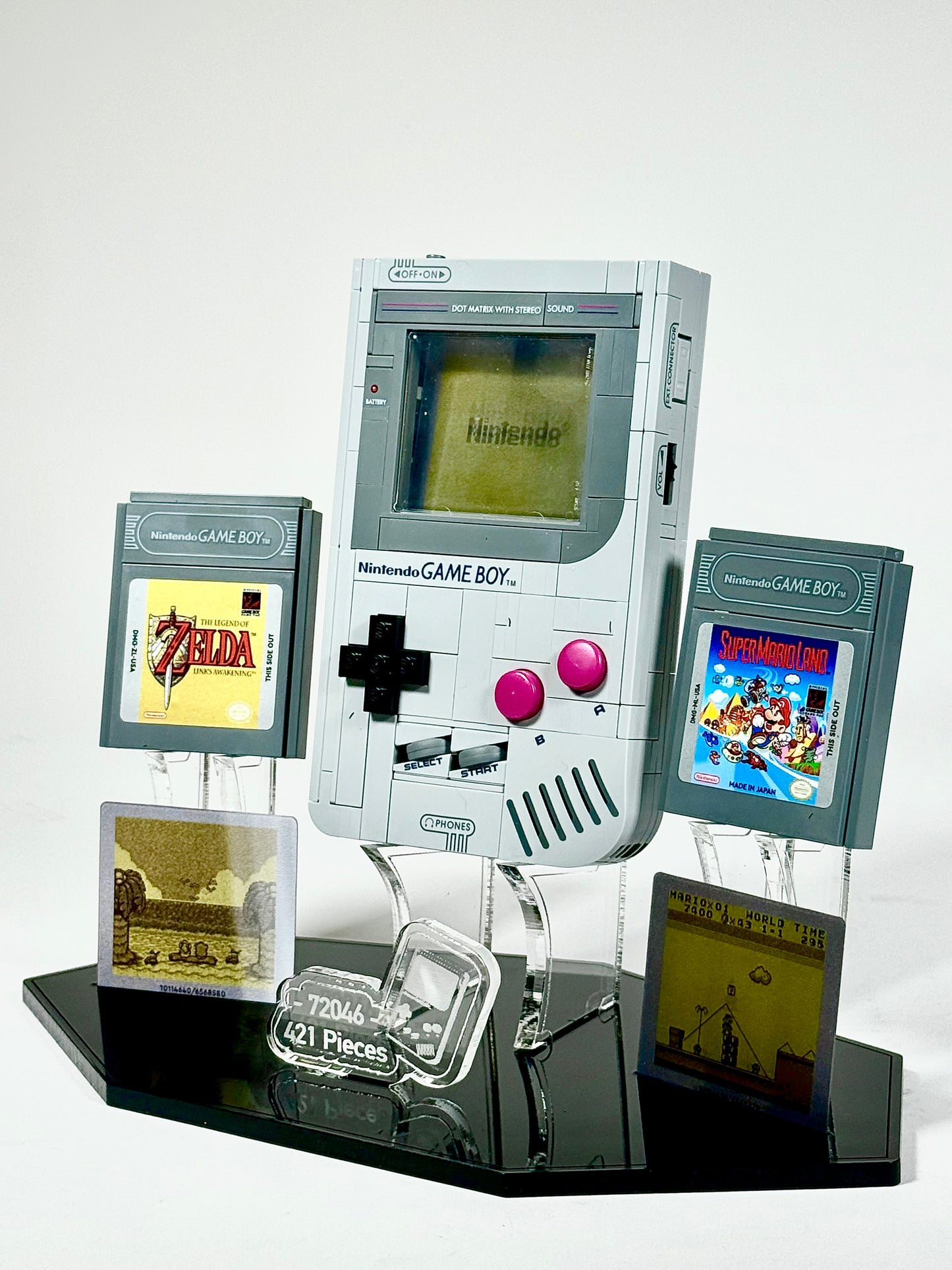 Display Stand designed for LEGO® Game Boy™ (72046)