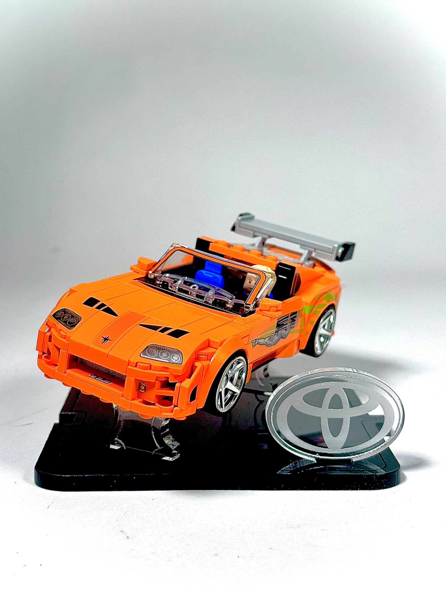 Display Stand for LEGO® The Fast and The Furious Toyota Supra MK4 Set# 77260