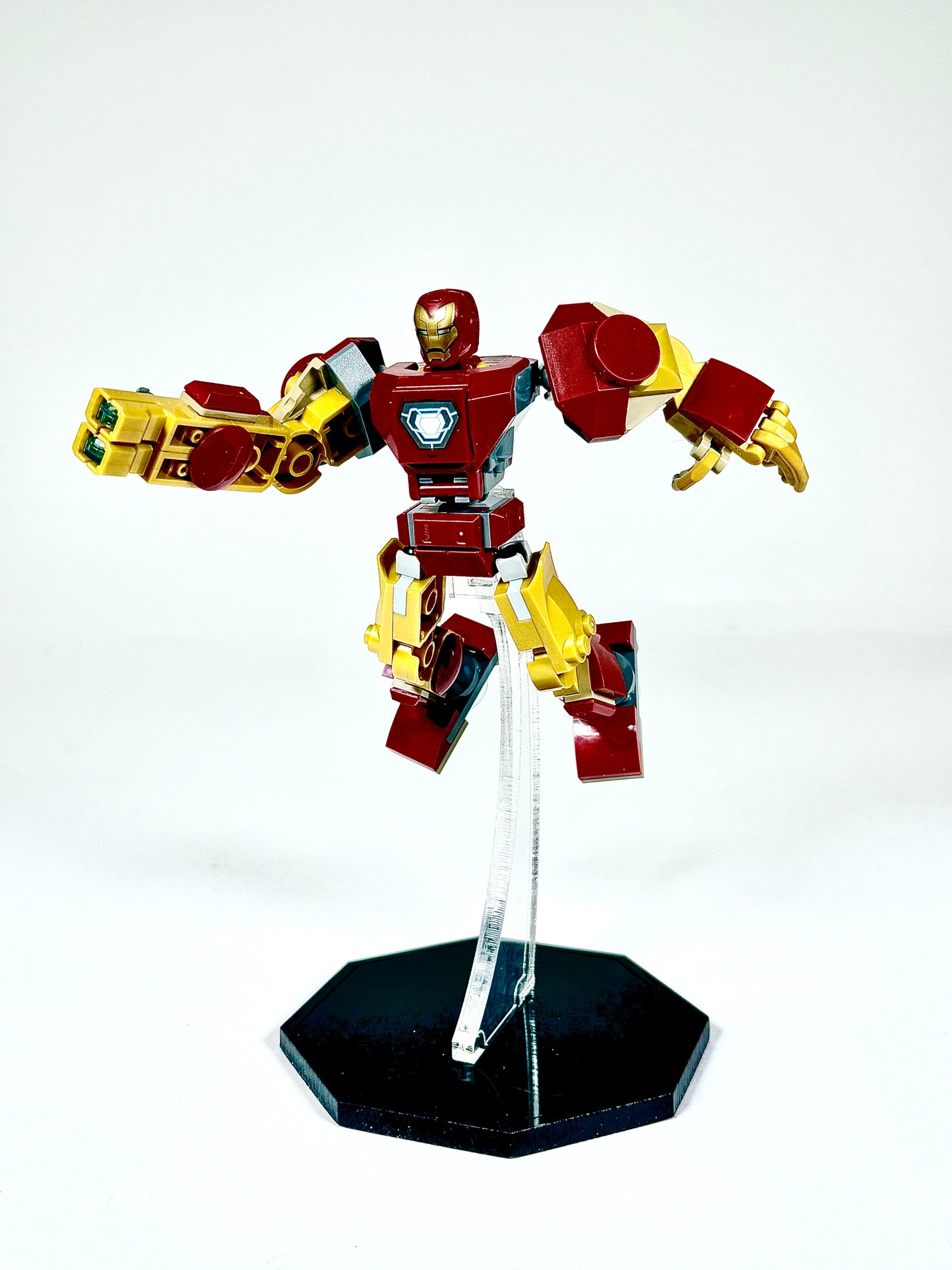 Universal Display Stand for LEGO® Mechs – Dynamic Action Pose Support