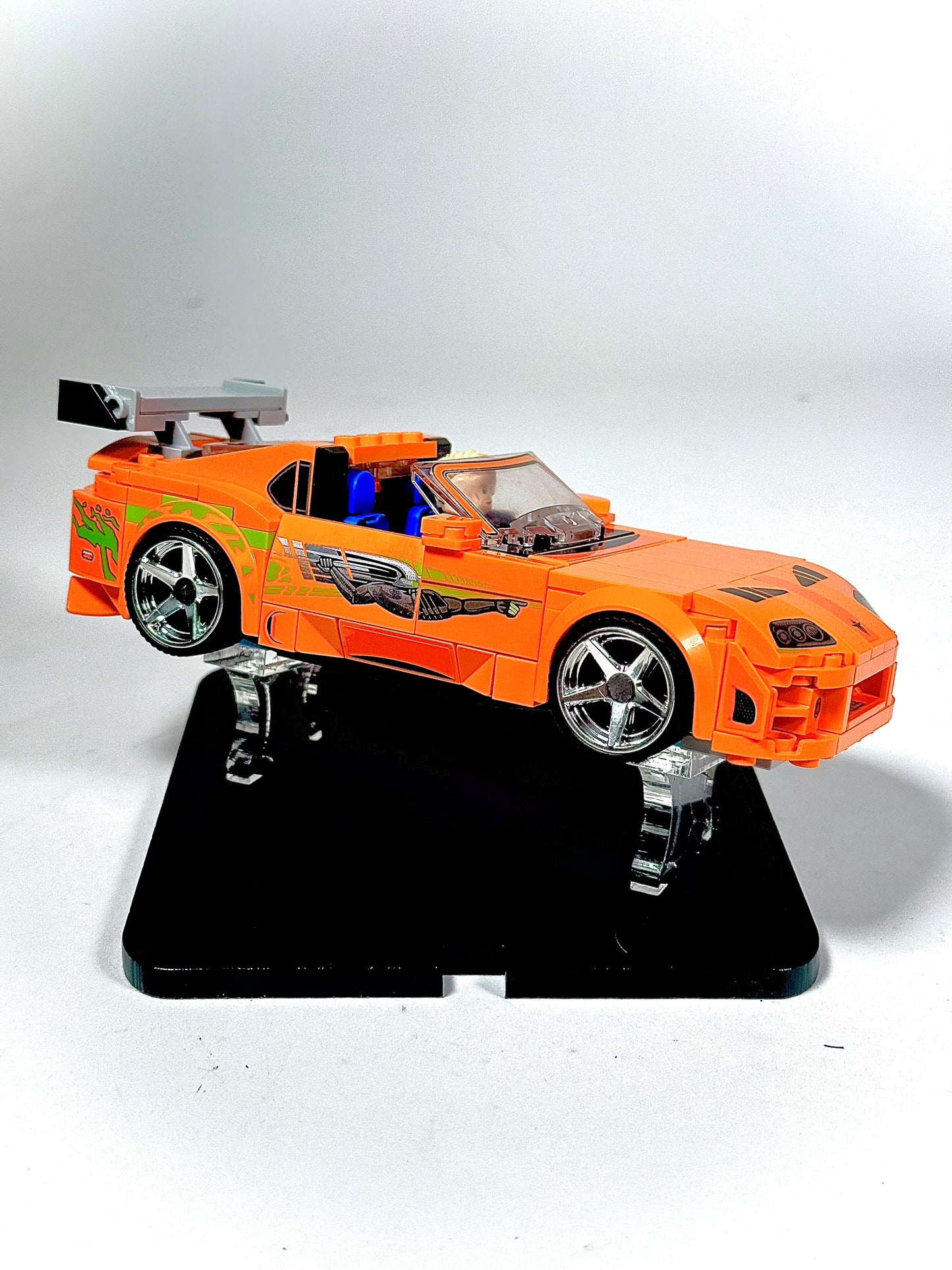 Display Stand for LEGO® The Fast and The Furious Toyota Supra MK4 Set# 77260