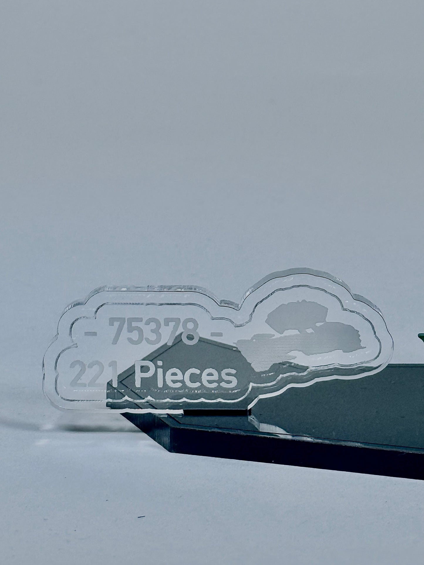 Display Stand for LEGO® Star Wars BARC Speeder™ Escape – Set 75378