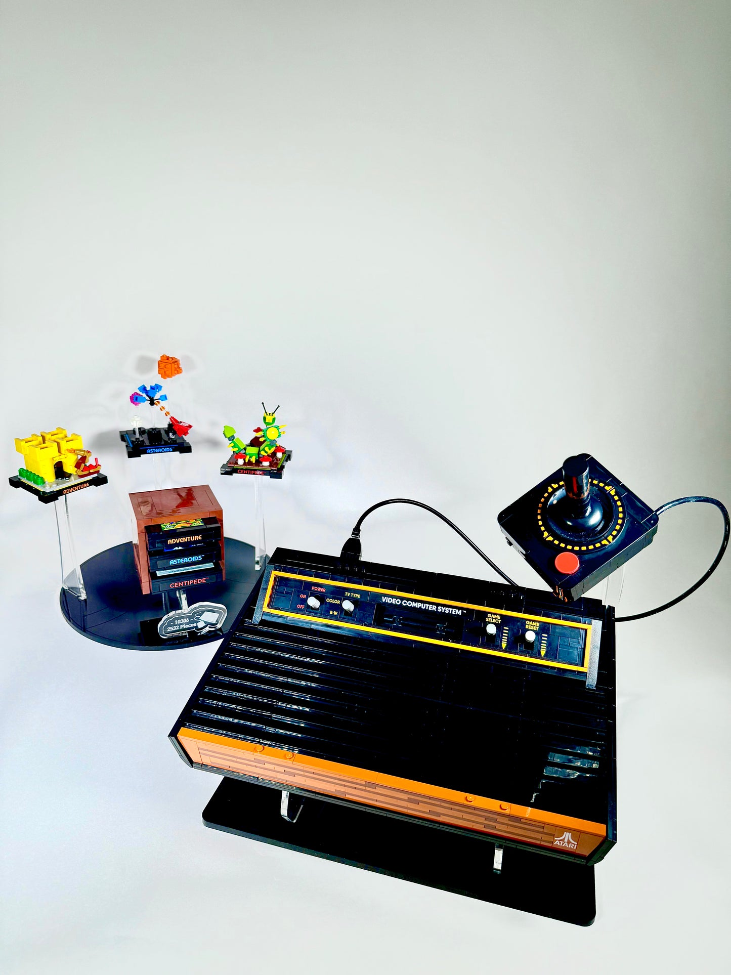 Display Stand for LEGO® Set 10306 Atari 2600